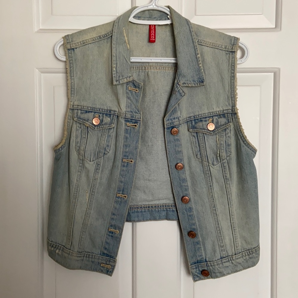 Denim vest
